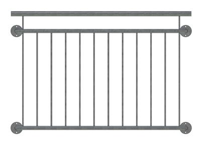 Fenstergitter Typ A, 1510x1000mm